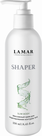 Массажный крем для моделирования контуров тела Lamar Professional SHAPER, 250 мл